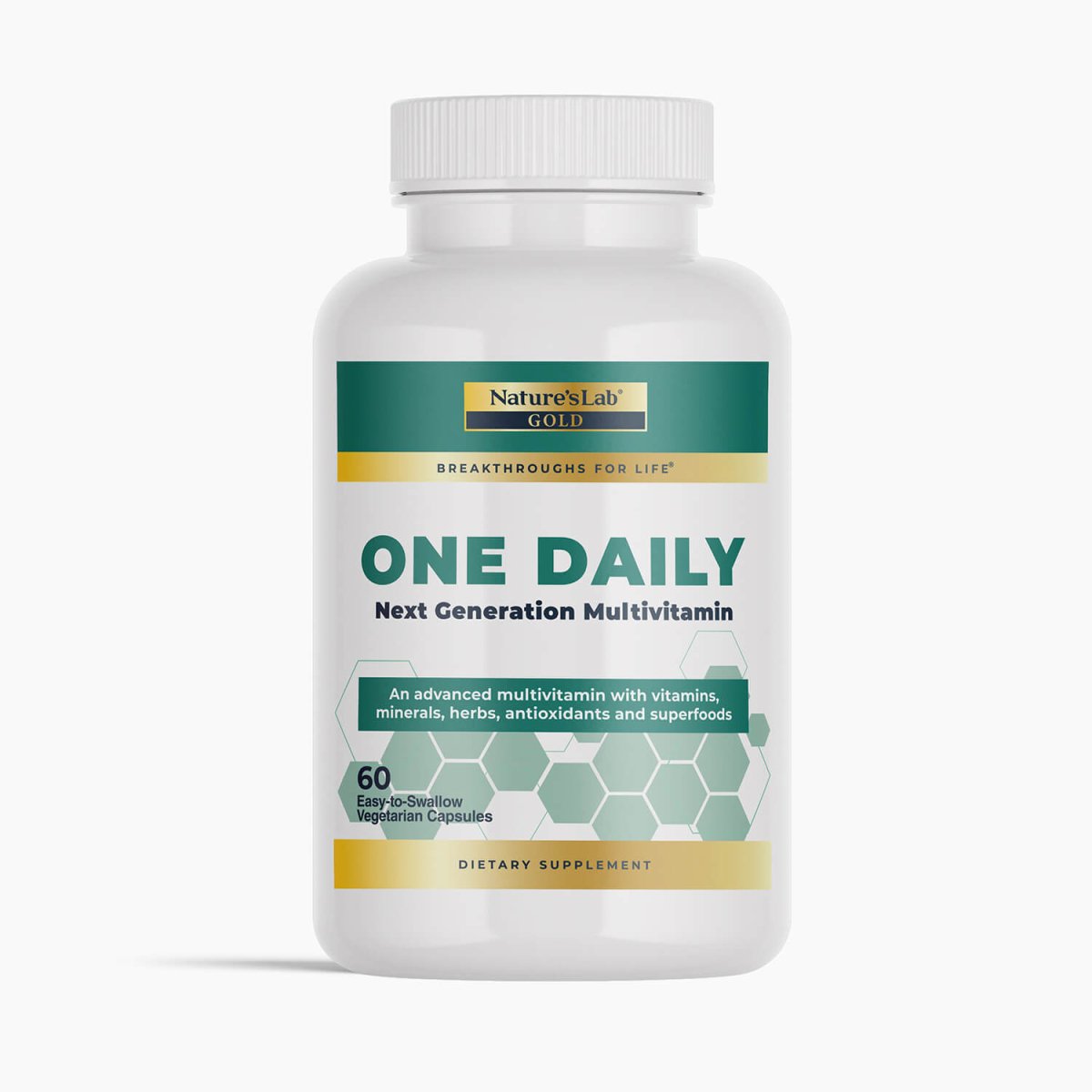 Nature's Lab Gold One Daily Multivitamin - Renee Lane Company