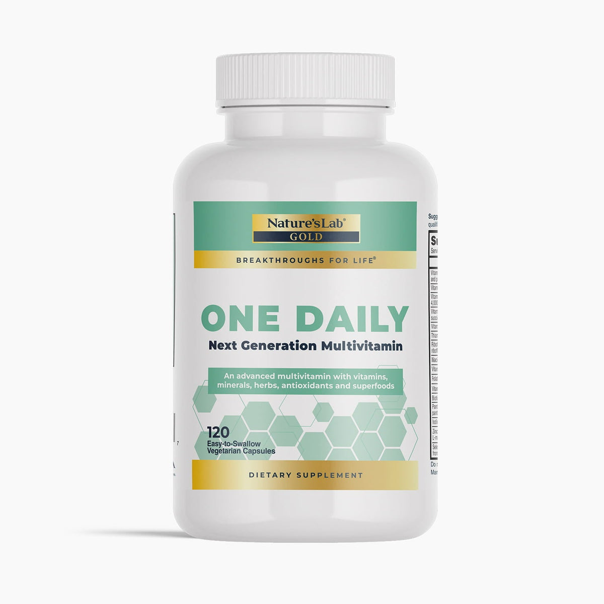 Nature's Lab Gold One Daily Multivitamin - Renee Lane Company