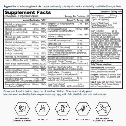 Nature's Lab Gold One Daily Multivitamin - Renee Lane Company