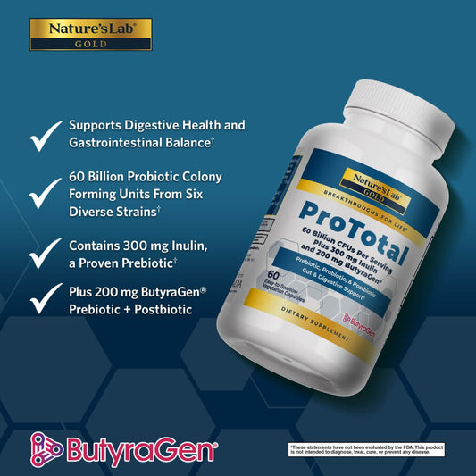 Nature's Lab Gold ProTotal - 60 Capsules - Renee Lane Company
