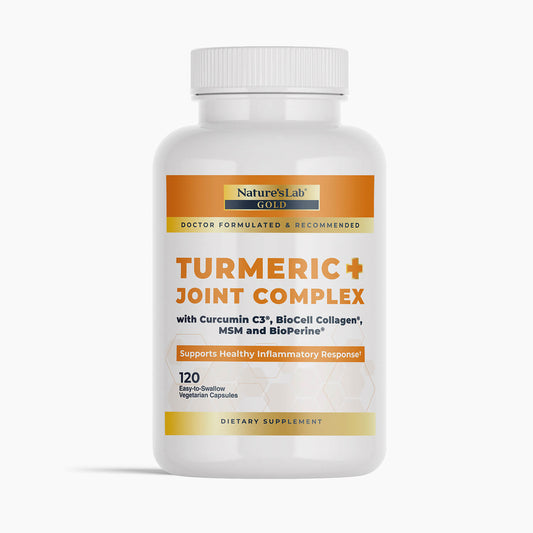 Nature’s Lab Gold Turmeric + Joint Complex - 120 Capsules - Renee Lane Company