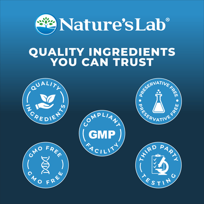 Nature's Lab Iron Plus Vitamin C Fast Melt Tablets - 120 Tablets - Renee Lane Company