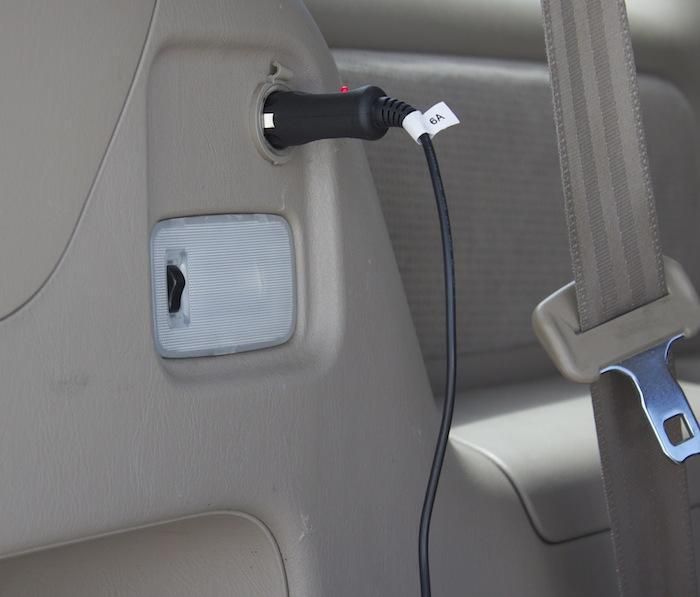 Naxa 12 Volt DC Cord To Power TVs With A Cigarette Lighter Socket - Universal Connector - Renee Lane Company