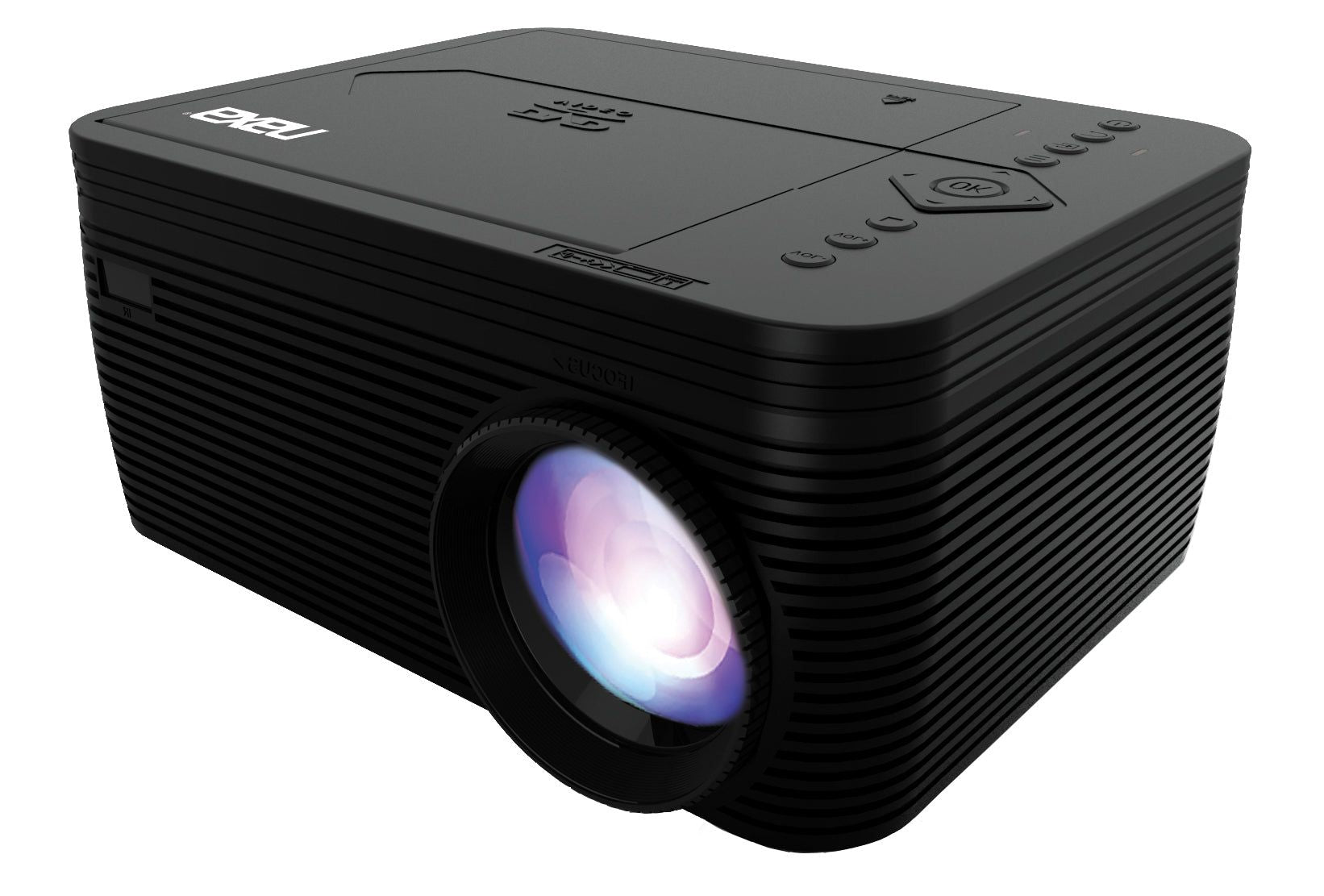 Naxa 150" Home Theater LCD Projector & Carrying Case Combo with Built-In DVD Player - Renee Lane Company