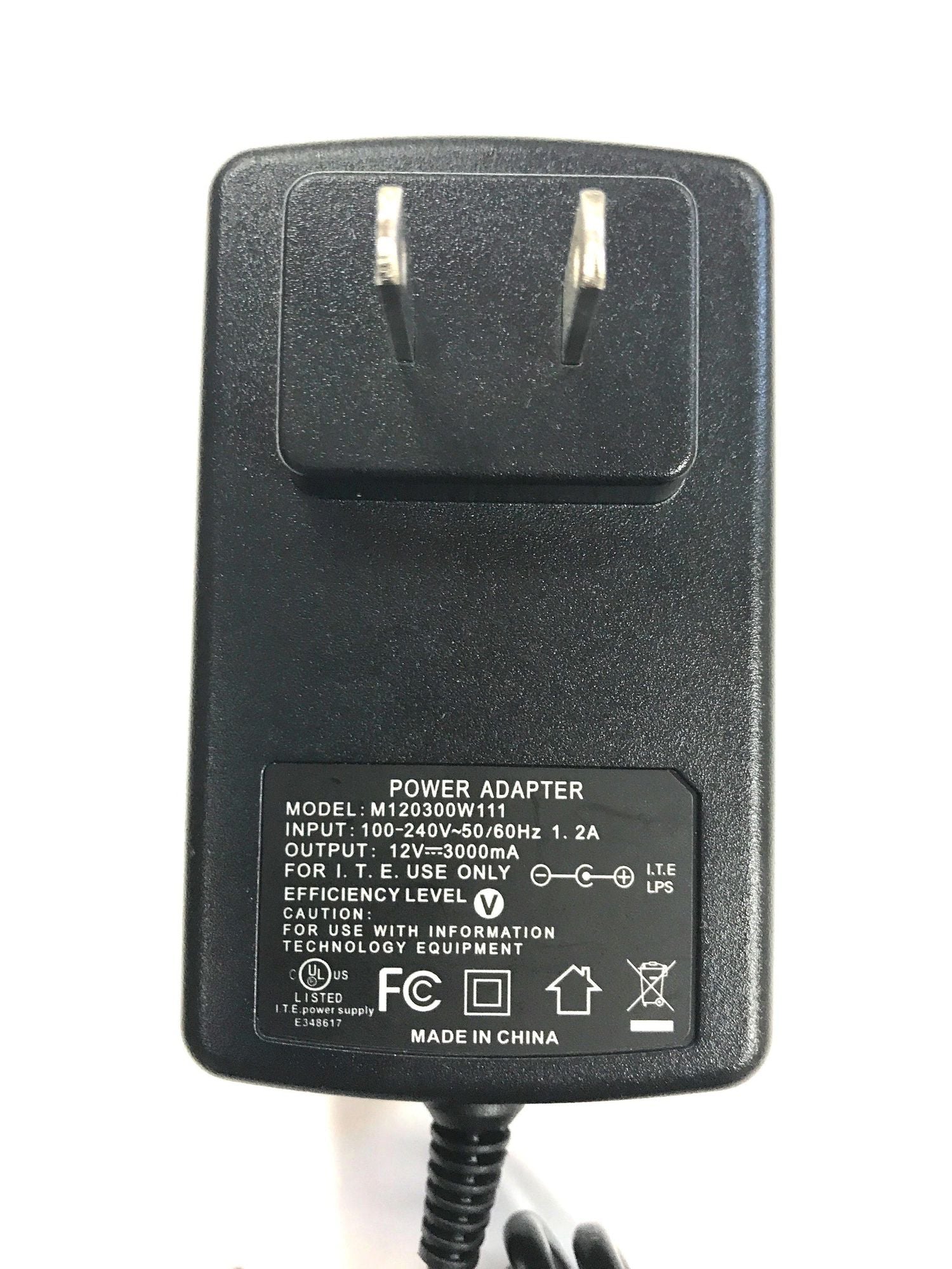 Naxa AC Adapter Power Supply Charger for LED LCD TVs and TV-DVD Televisions up to 15" - Renee Lane Company
