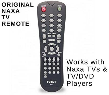 Naxa Original Replacement Remote Control for Naxa NT and NTD Model 12 Volt TVs and TV/DVD Combo Players - Renee Lane Company