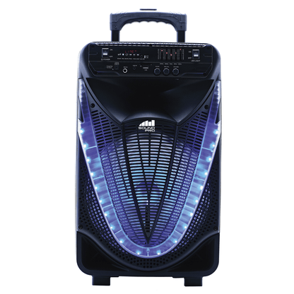 Naxa Portable 12" Bluetooth Party Speaker with Disco Lights - Renee Lane Company