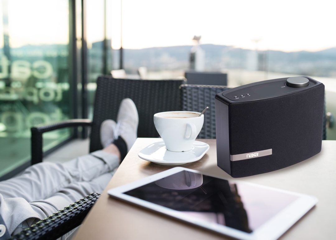 Naxa Wi-Fi & Bluetooth Multi-Room Speaker with Voice Control - Renee Lane Company