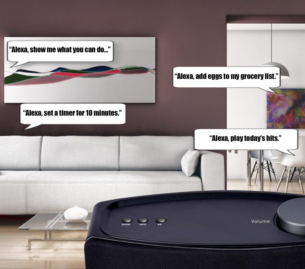 Naxa Wi-Fi & Bluetooth Multi-Room Speaker with Voice Control - Renee Lane Company