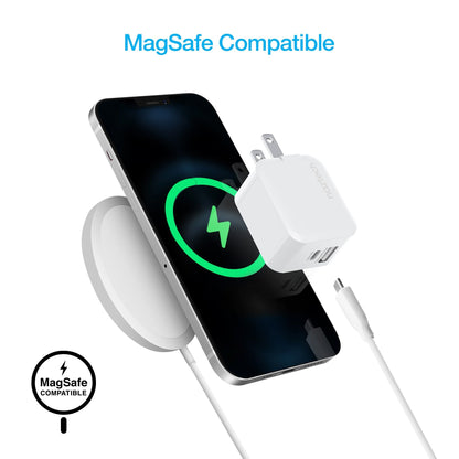 Naztech 30W USB-C PD Dual Output Fast Wall Charger - Renee Lane Company