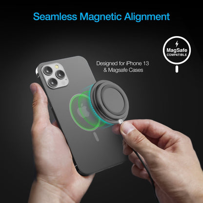 Naztech Alloy Magnetic 15W Wireless Fast Charger - Renee Lane Company
