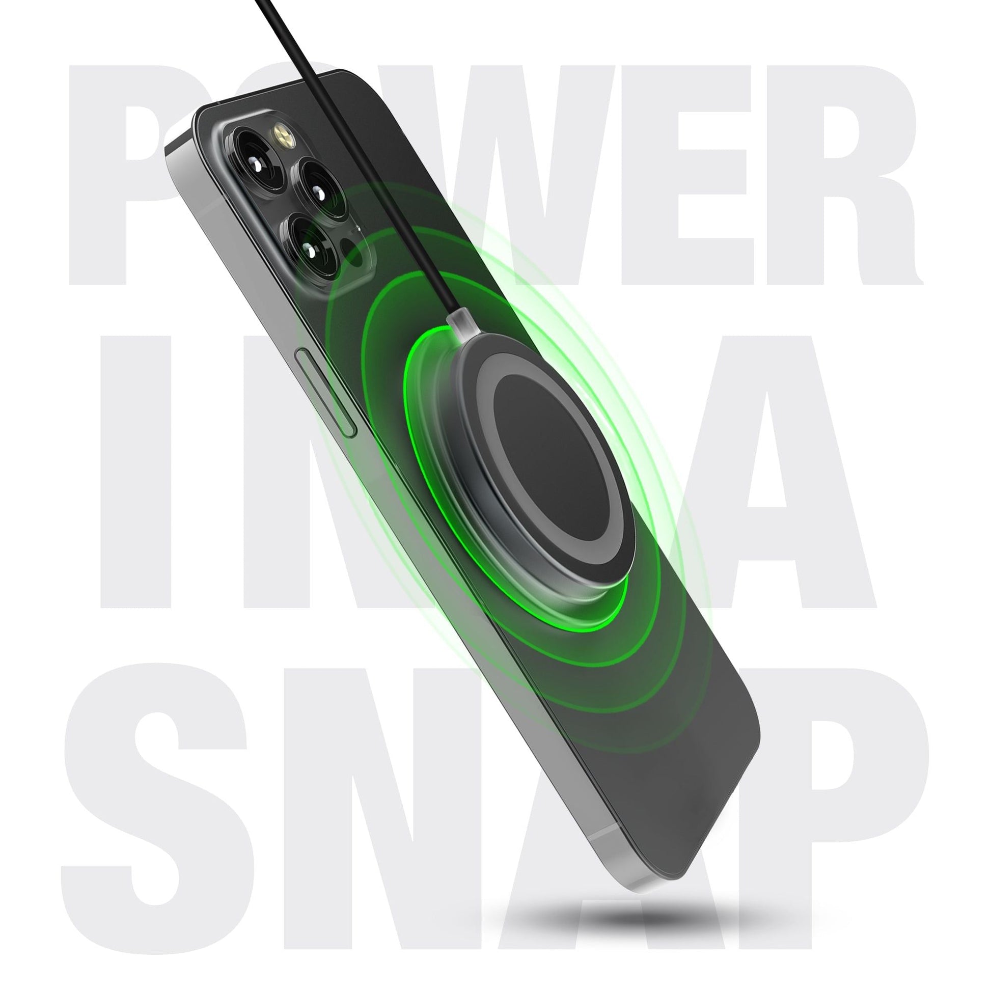 Naztech Alloy Magnetic 15W Wireless Fast Charger - Renee Lane Company