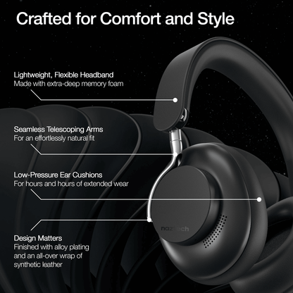 Naztech Aura 360 ANC Wireless Headphones - Renee Lane Company