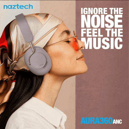 Naztech Aura 360 ANC Wireless Headphones - Renee Lane Company