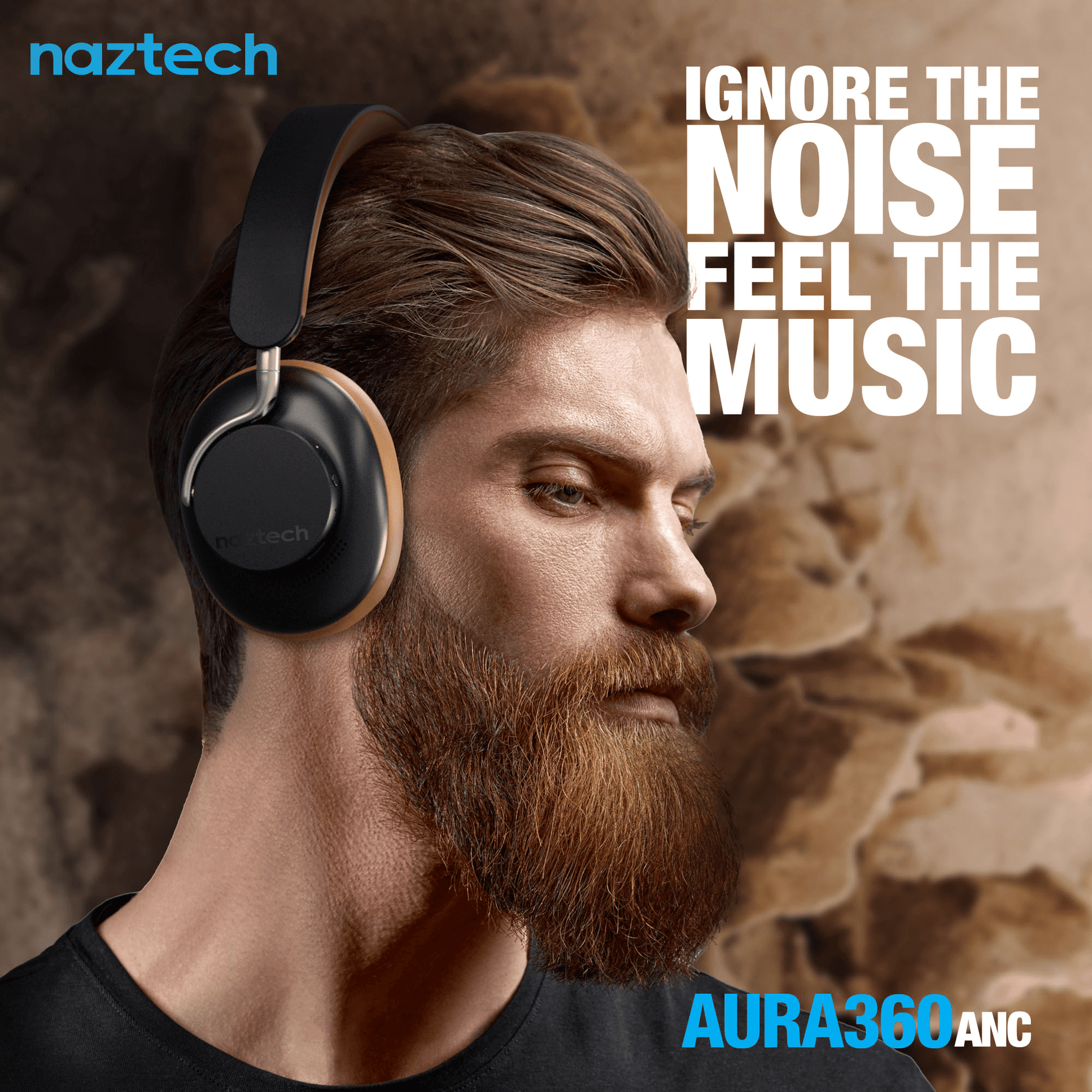 Naztech Aura 360 ANC Wireless Headphones - Renee Lane Company