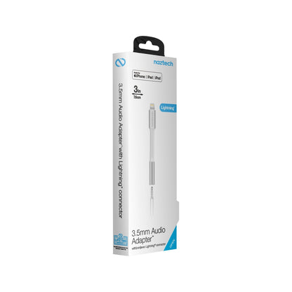 Naztech MFi Lightning to 3.5mm Adapter - Renee Lane Company