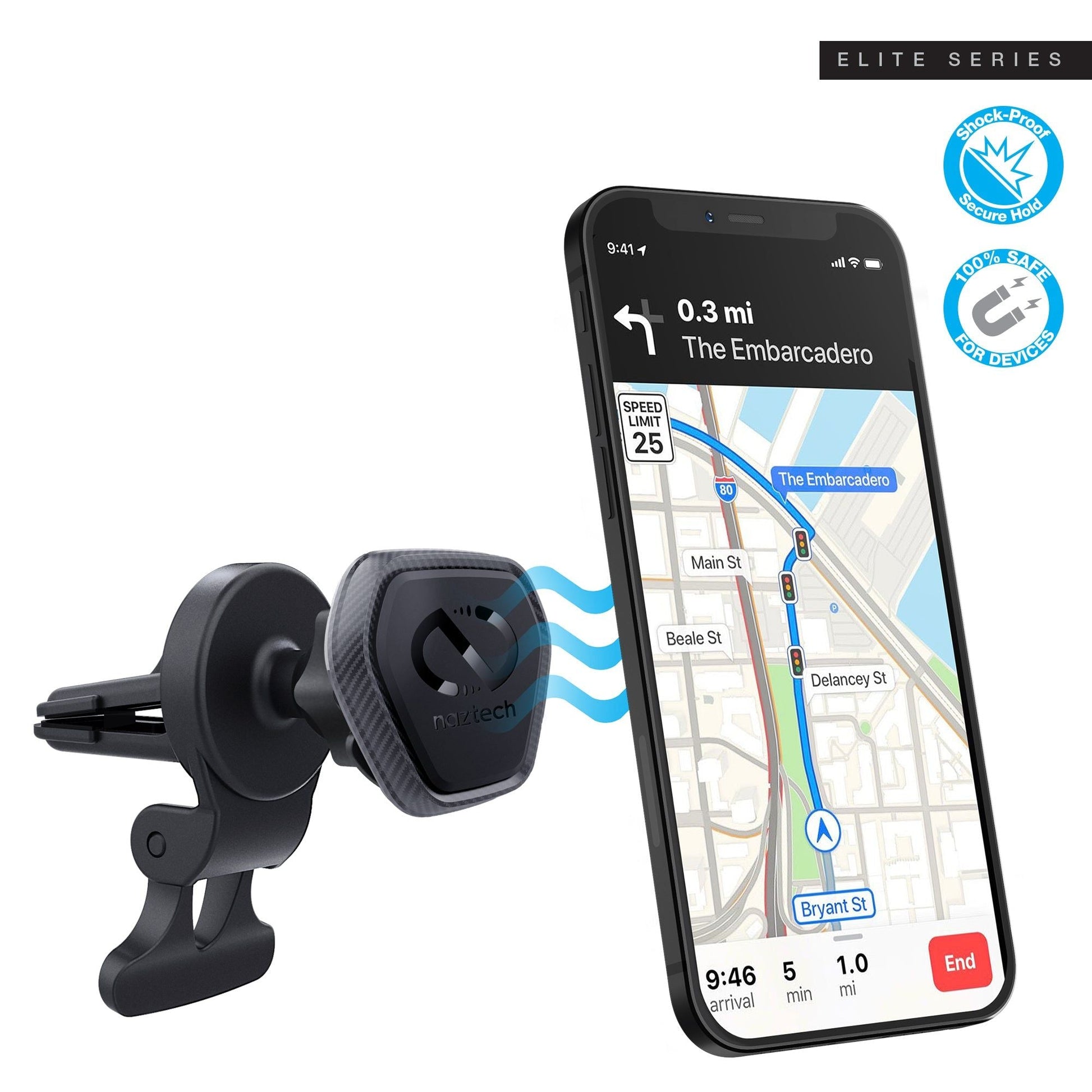 Naztech MagBuddy Elite Vent Mount - Renee Lane Company