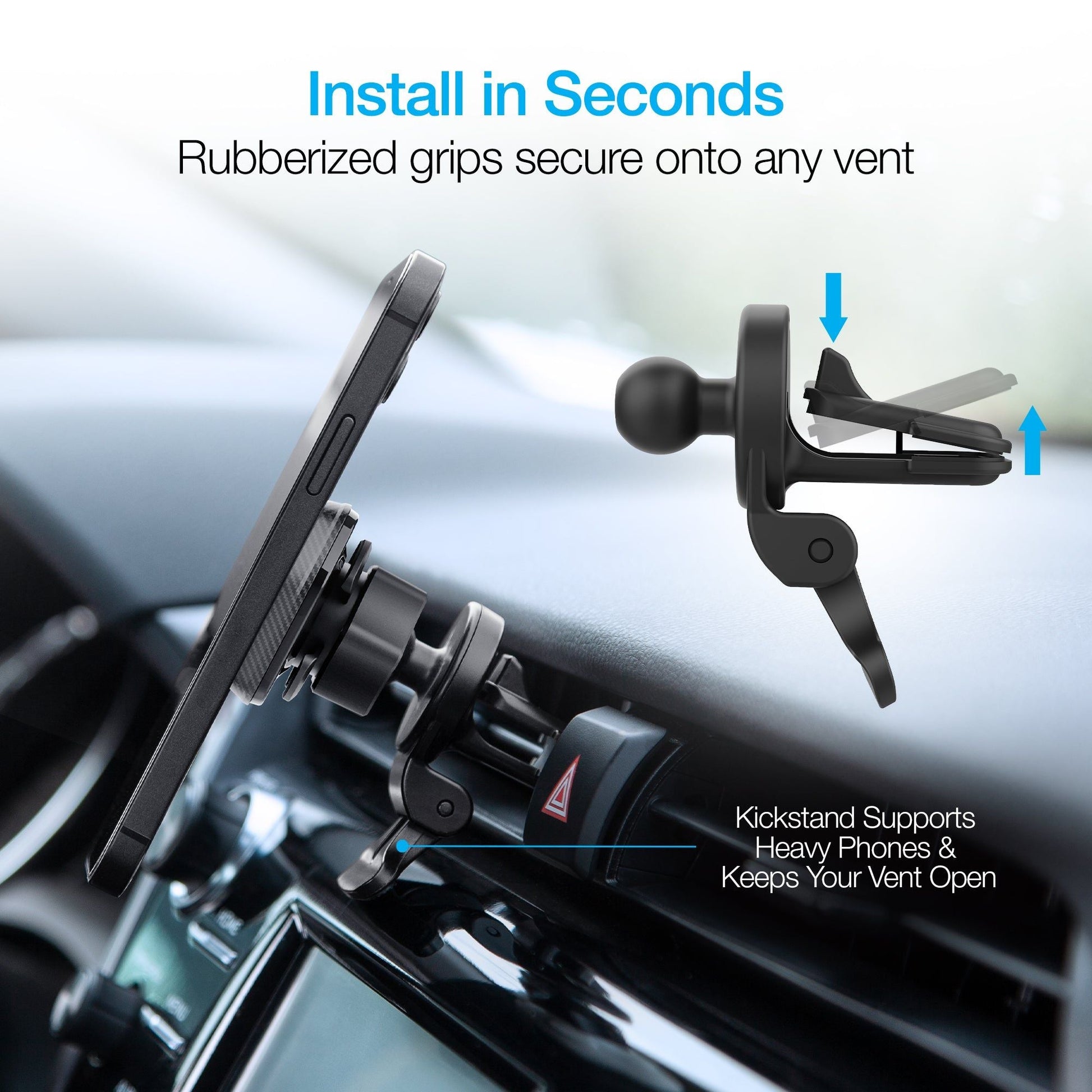 Naztech MagBuddy Elite Vent Mount - Renee Lane Company