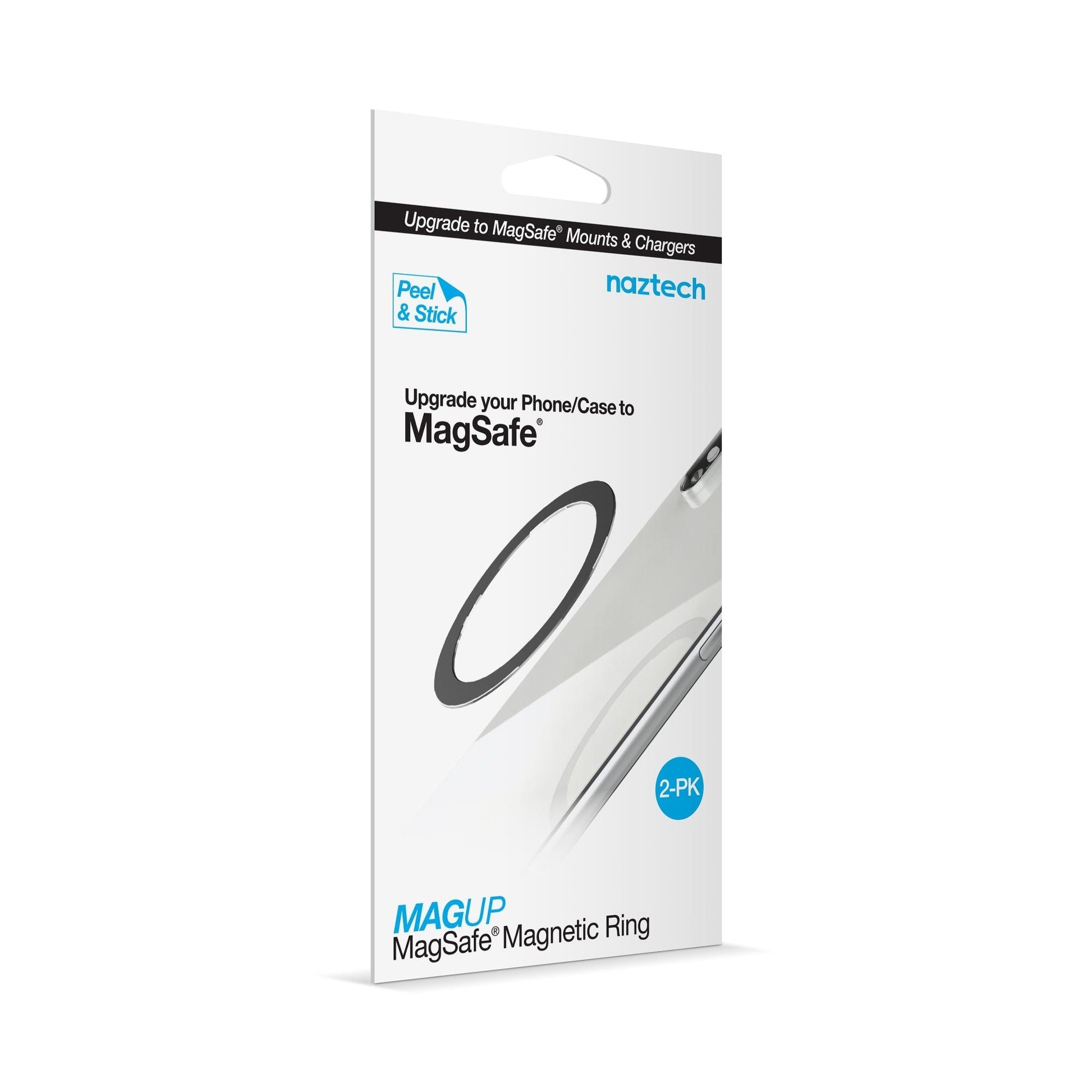 Naztech MagUP MagSafe Magnetic Ring 2-Pack - Renee Lane Company