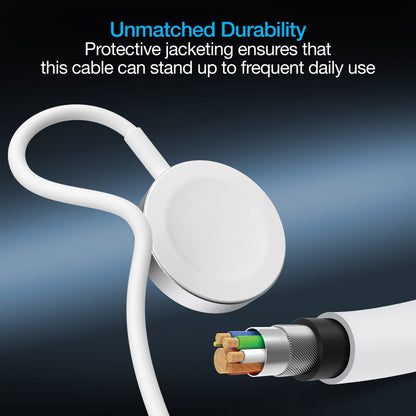 Naztech Magnetic Charging Cable for Apple Watch 3ft - Renee Lane Company