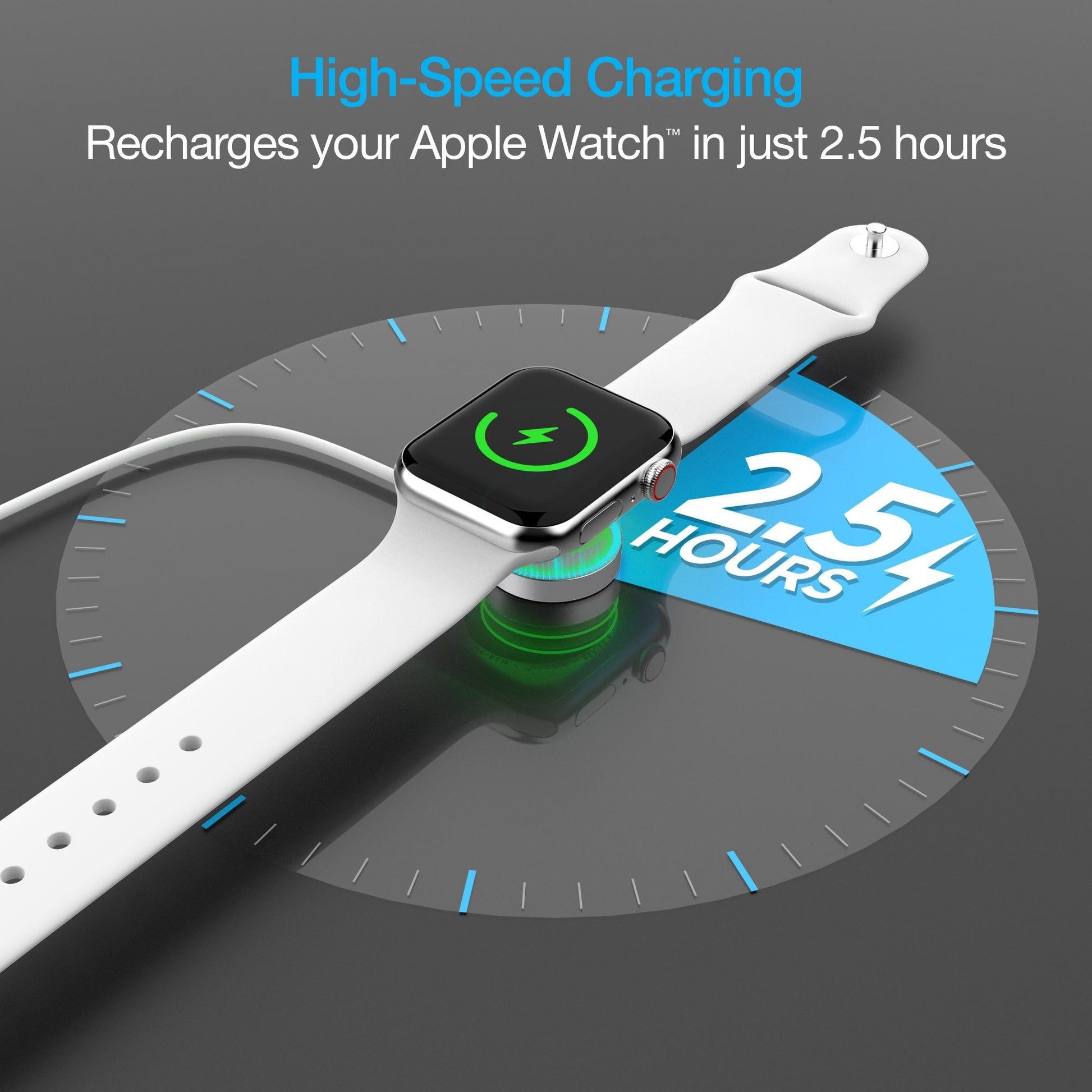 Naztech Magnetic Charging Cable for Apple Watch 3ft - Renee Lane Company