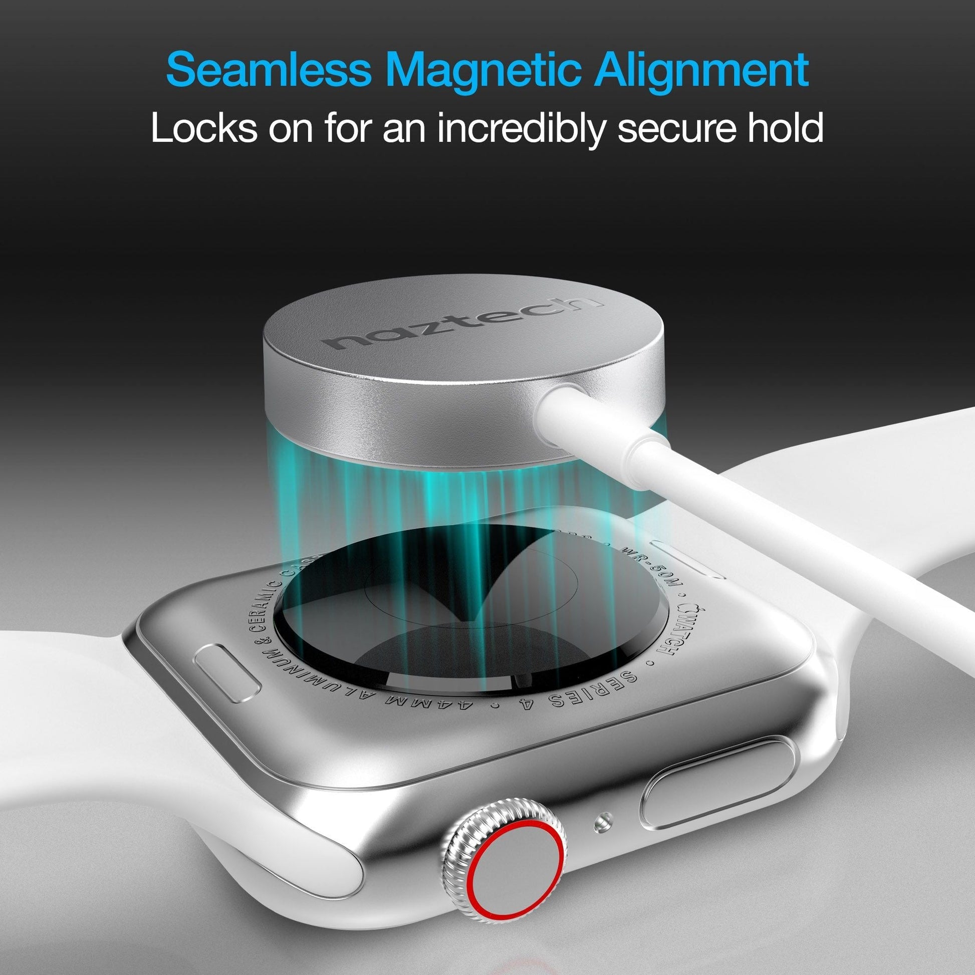 Naztech Magnetic Charging Cable for Apple Watch 3ft - Renee Lane Company