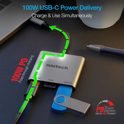 Naztech MaxDrive 3 Universal USB-C Hub - Renee Lane Company