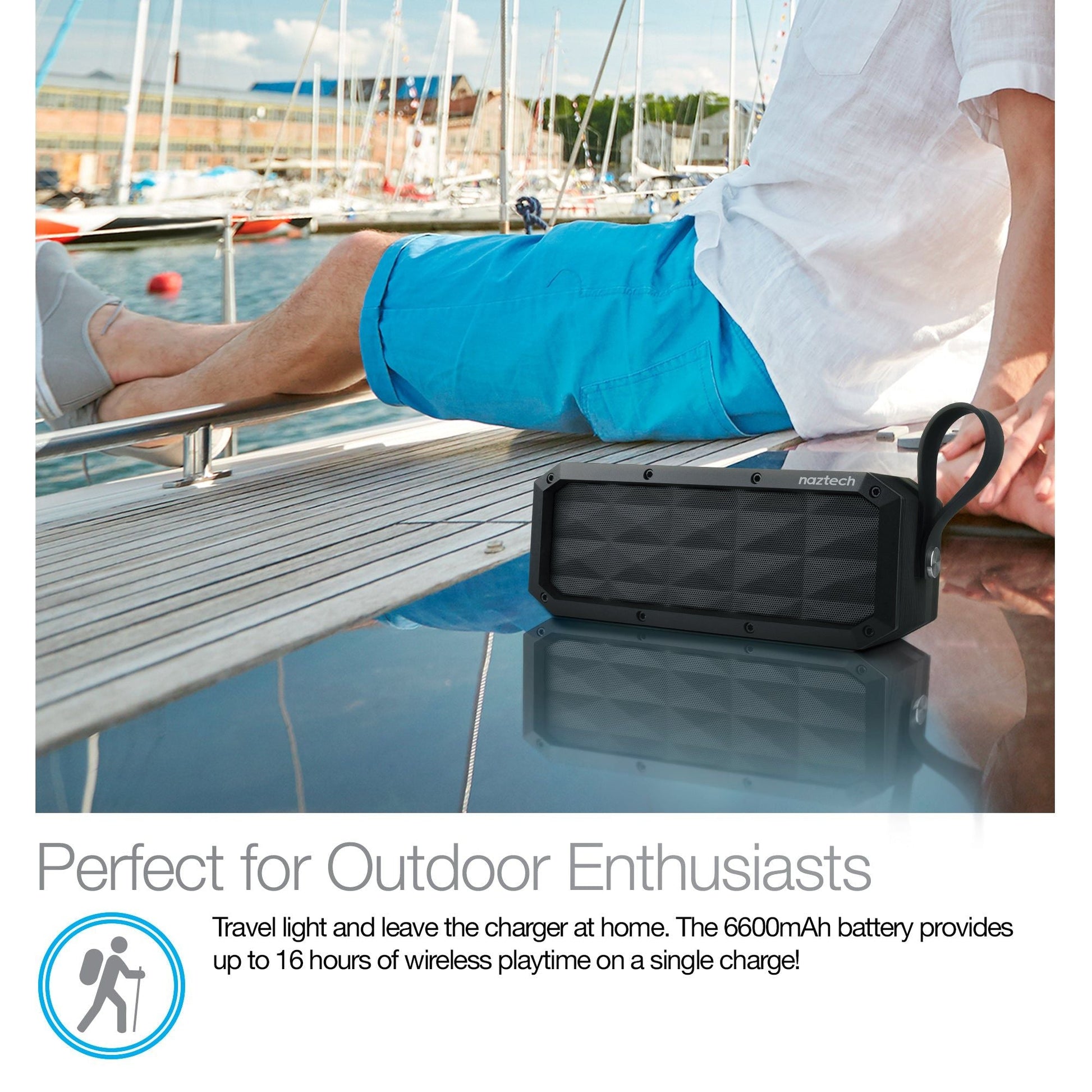 Naztech SoundBrick Wireless Speaker - Renee Lane Company