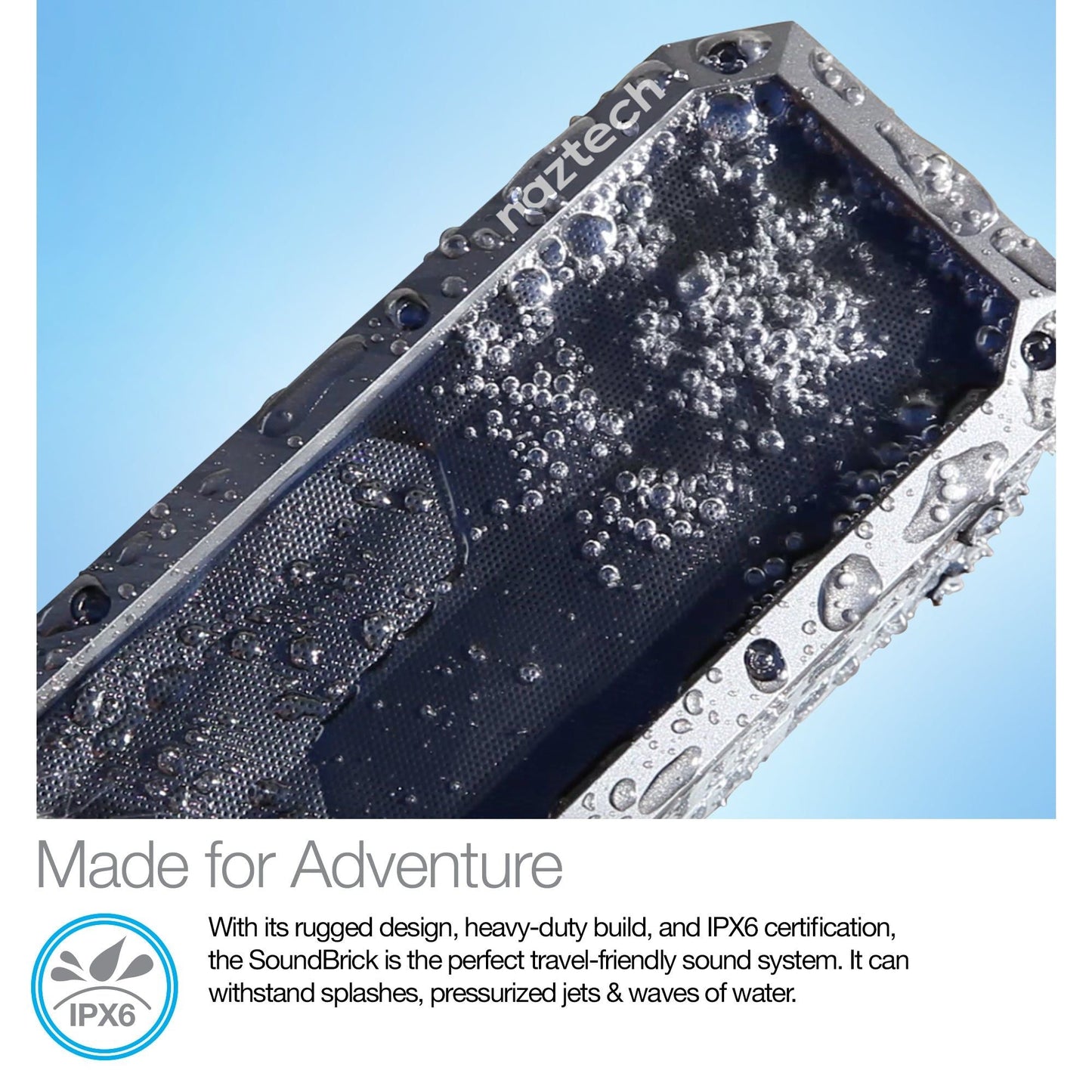 Naztech SoundBrick Wireless Speaker - Renee Lane Company