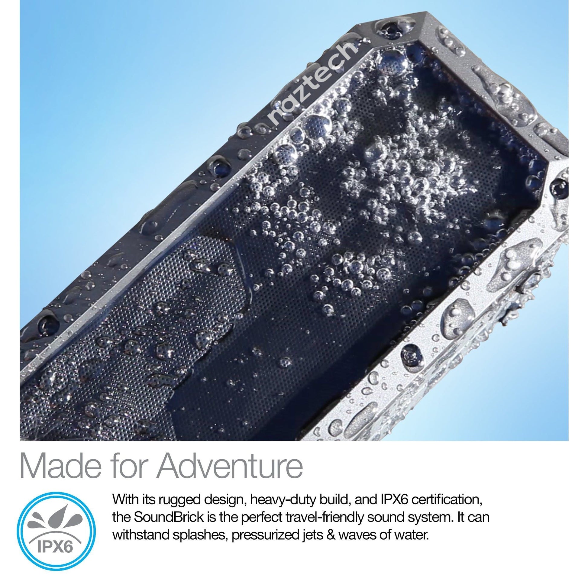 Naztech SoundBrick Wireless Speaker - Renee Lane Company