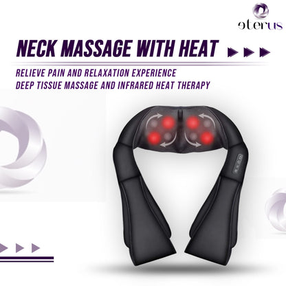 Neck and Shoulder Massager w/Heat - Renee Lane Company