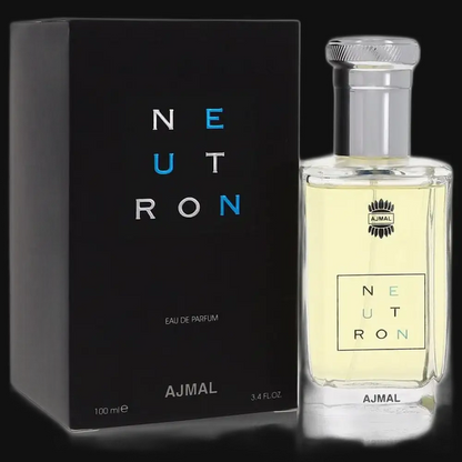 Men's Eau de Parfum cologne by Ajmal, Neutron bottle with 100 ml box