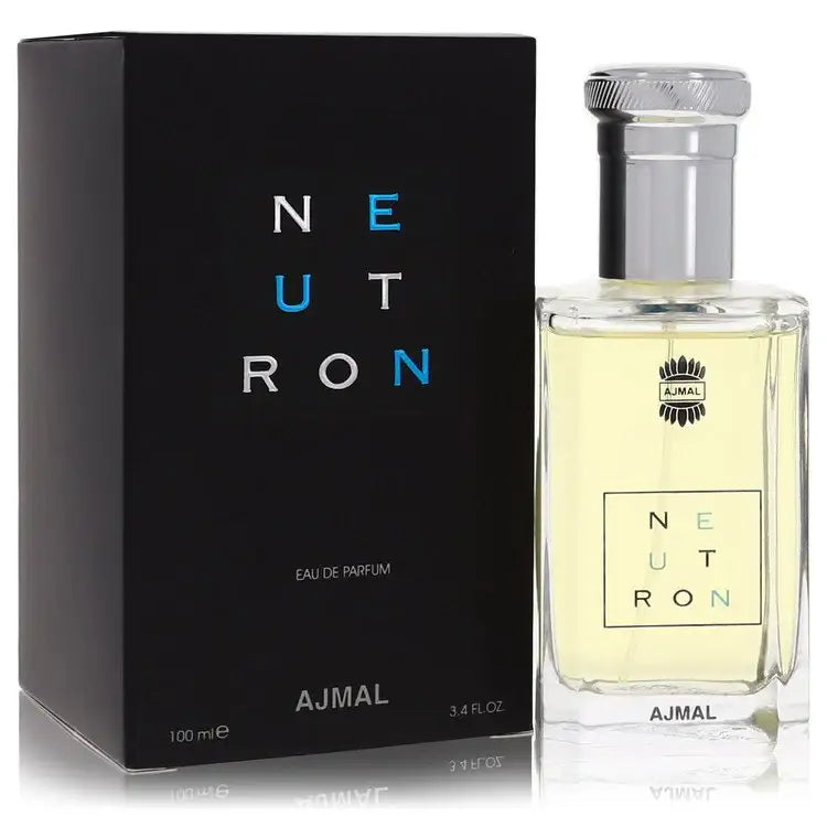 Men's Ajmal Neutron Eau de Parfum, 100 ml glass bottle with matching box