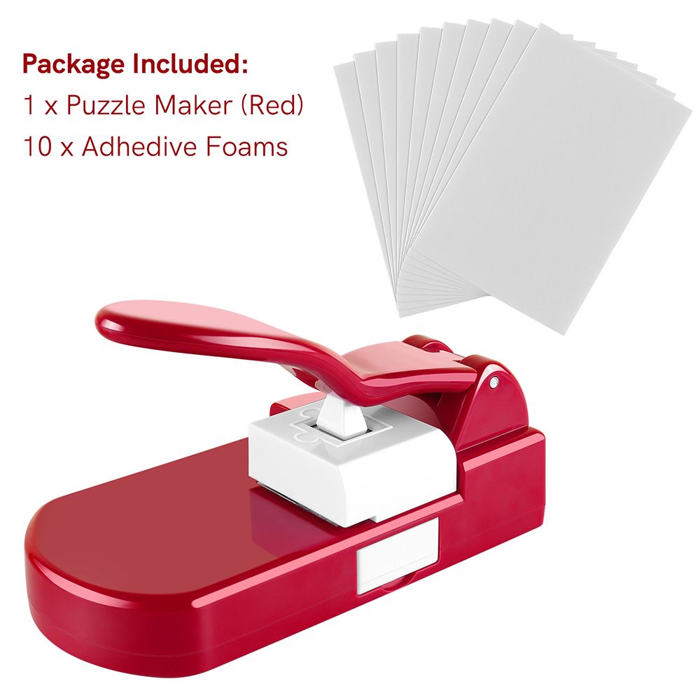 New Creative Jigsaw Puzzle Maker Machine Embossing Flower Punch For Children's Educational Toys DIY Handmade Materials - Renee Lane Company