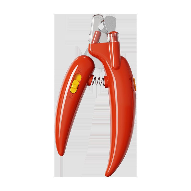 New LED Blood Line Pet Nail Clippers Cat Dog Pets Supplies - Renee Lane Company