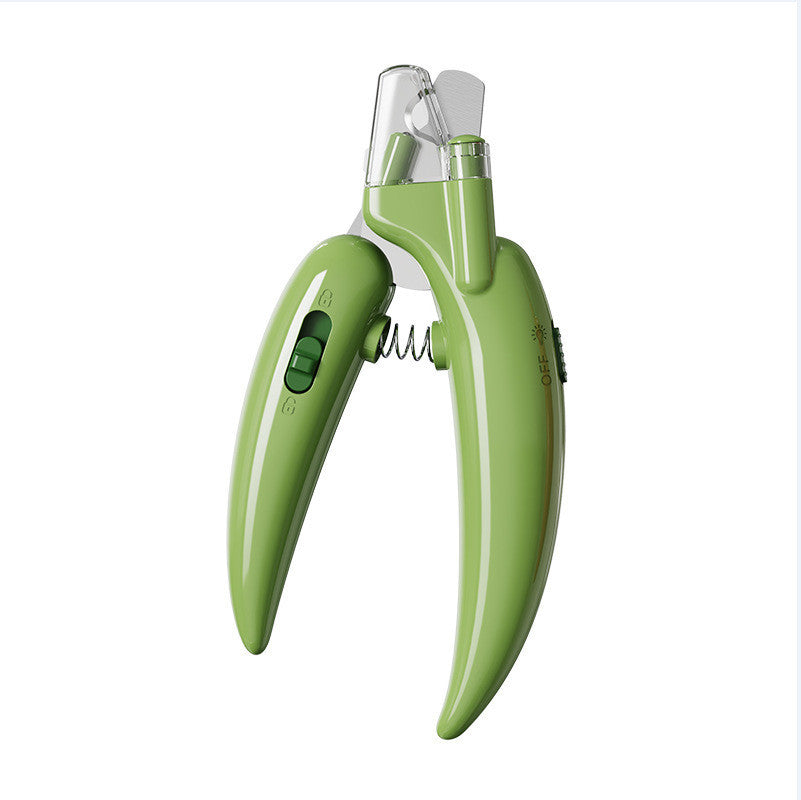 New LED Blood Line Pet Nail Clippers Cat Dog Pets Supplies - Renee Lane Company