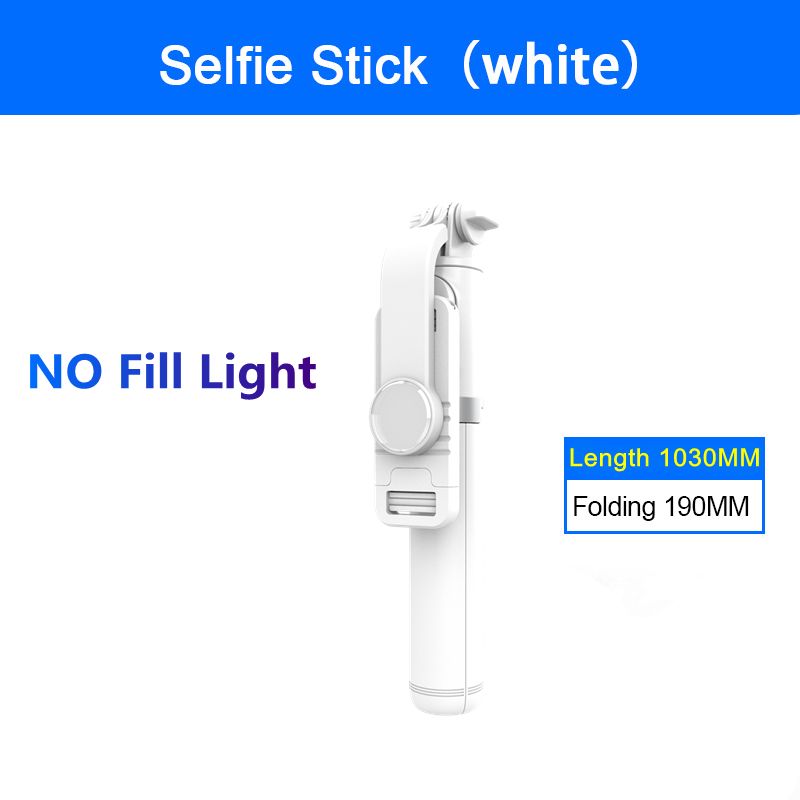New Selfie Stick Bluetooth Wireless Remote Control Selfie With Fill Light Foldable Monopod Tripod for mobile Phone Holder - Renee Lane Company