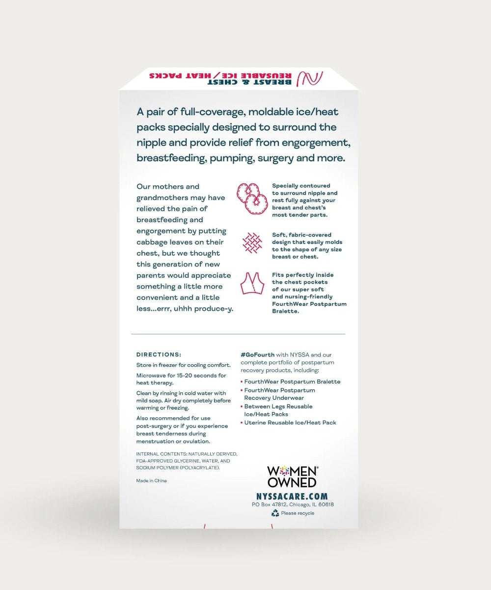 Breast Ice and Heat Therapy Packs