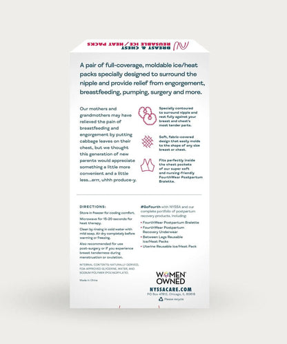 Breast Ice and Heat Therapy Packs