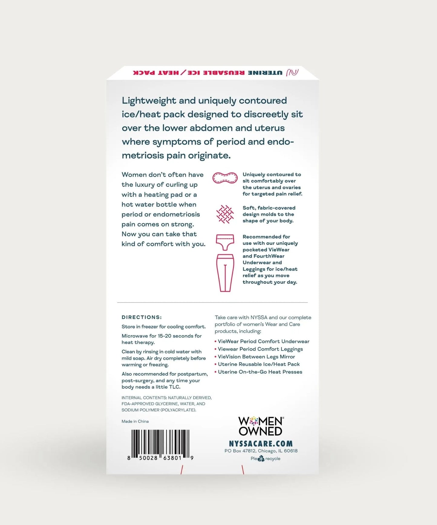 Uterine Reusable Ice & Heat Pack