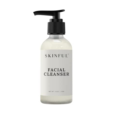Nighttime Spa Bundle: 1-Skinful Facial Serum + 1-Skinful Facial Toner + 1-Skinful Facial Cleanser - Renee Lane Company