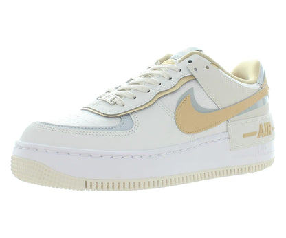 Nike Air Force 1 Shadow Summit White/Sesame-Wolf Grey Size 7.5 - Renee Lane Company