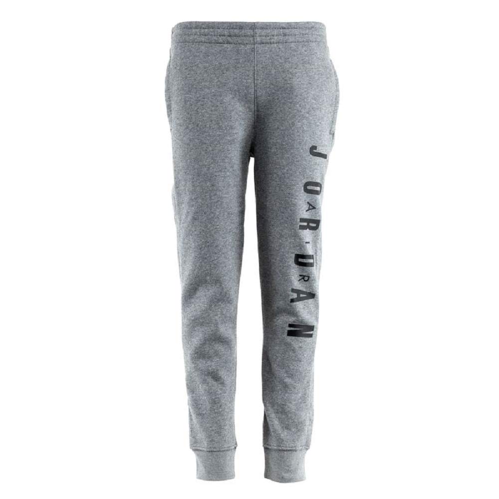 Nike Air Jordan Fleece Boys Jogger Pants (8-10 Yrs) Carbon Heather Size S - Renee Lane Company
