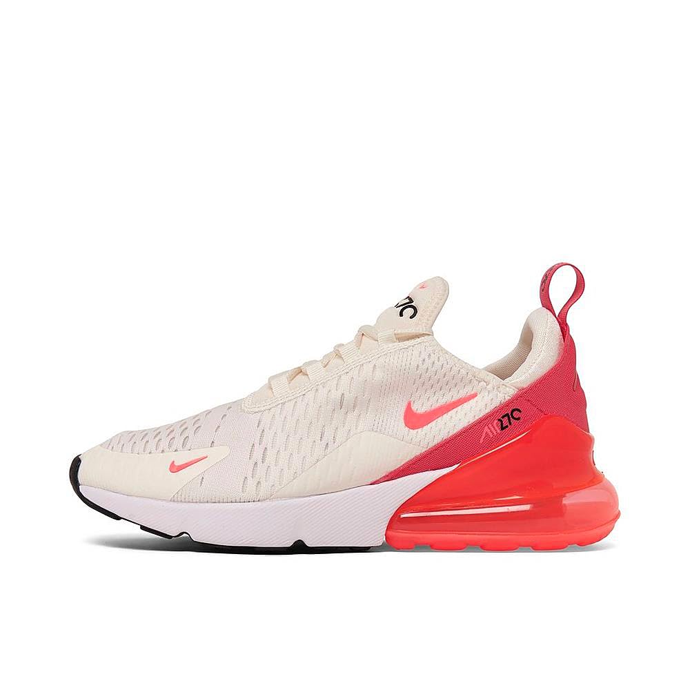 Nike Air Max 270 Womens Shoes (AH6789-122 Sail/Aster Pink/White/Hot Punch) Size 5 - Renee Lane Company
