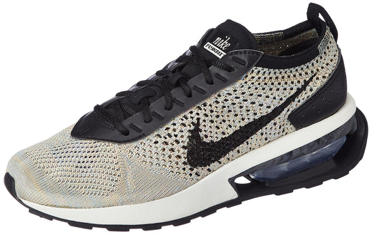 Nike Air Max Flyknit Racer Womens Shoes Size 6 Color: Taupe/Black - Renee Lane Company