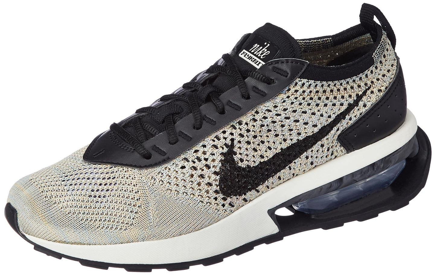 Nike Air Max Flyknit Racer Womens Shoes Size 6 Color: Taupe/Black - Renee Lane Company