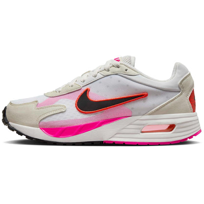 Nike Air Max Solo Womens Shoes (FN0784-102 Summit White/Bright Crimson/Fierce Pin) Size 7.5 - Renee Lane Company