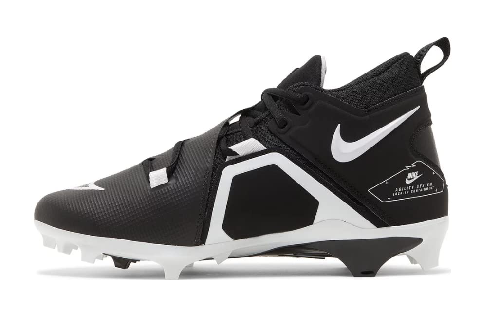 Nike Alpha Menace Pro 3 Black/White Black Sz13 - Renee Lane Company