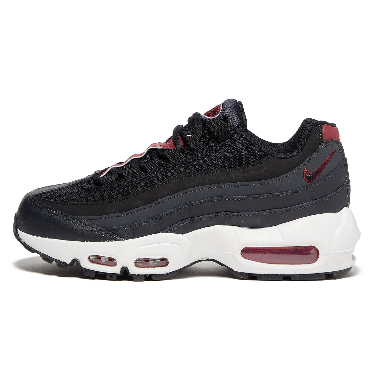 Nike Boys Air Max 95 Recraft (Big Kid) Anthracite/Black/Team Red/Summit White 7 Big Kid M - Renee Lane Company