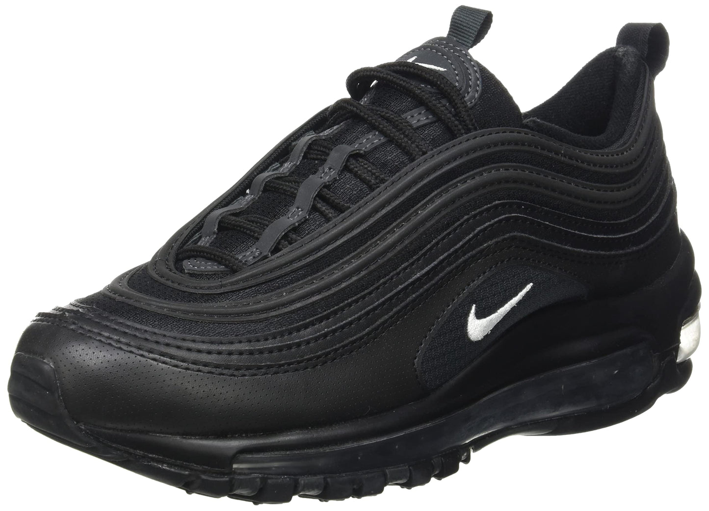 Nike Boys Air Max 97 (Big Kid) Black/White/Anthracite 5.5 Big Kid M - Renee Lane Company